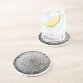 En Grès Dessous de verre de fleurs de pissenlit (Côté)