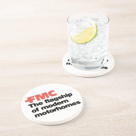 En Grès Dessous de verre de FMC (Côté)