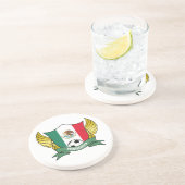 En Grès Dessous de verre de football mexicain (Côté)