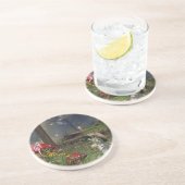 En Grès dessous de verre de forêt de féerie (Côté)