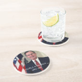En Grès Dessous de verre de George Bush (Côté)