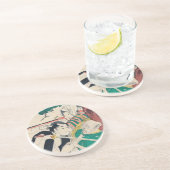 En Grès Dessous de verre de Godanme (Côté)