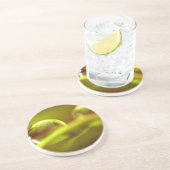 En Grès Dessous de verre de goutte d'eau (Côté)