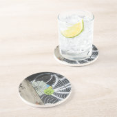 En Grès Dessous de verre de graffiti (Côté)