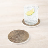 En Grès Dessous de verre de Hay Bale (Côté)