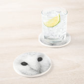 En Grès Dessous de verre de hibou de Milou (Côté)