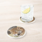 En Grès Dessous de verre de Jaguar (Côté)