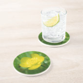 En Grès Dessous de verre de la coupe à beurre des Appalach (Côté)