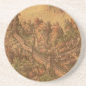 En Grès Dessous de verre de la Grande Muraille (Devant)