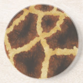 En Grès Dessous de verre de la peau de girafe (Devant)