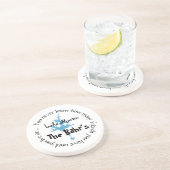 En Grès Dessous de verre de lac (Côté)