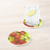 En Grès Dessous de verre de légumes salés (Côté)