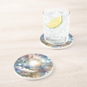 En Grès Dessous de verre de lumière éternel (Côté)