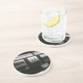 En Grès Dessous de verre de machine à sous (Côté)