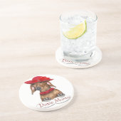 En Grès Dessous de verre de maman de Doxie (Côté)