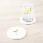 En Grès Dessous de verre de margarita (Côté)