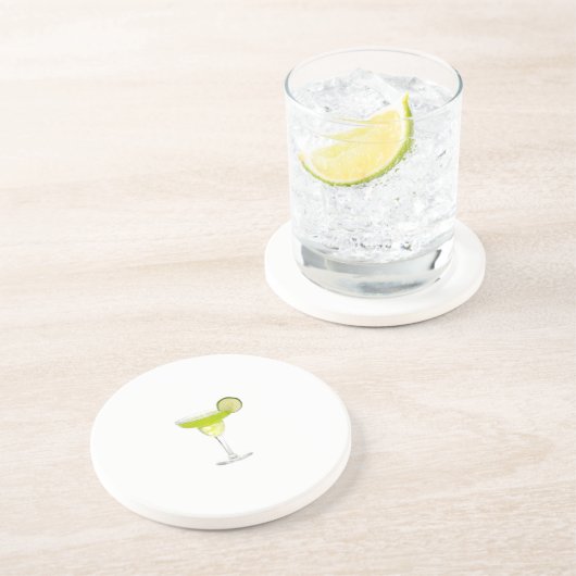 En Grès Dessous de verre de margarita (Côté)