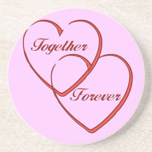 En Grès Dessous de verre de mariage Réception de mariage (Devant)