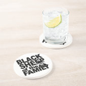 En Grès Dessous de verre de MOUTONS NOIRS (Côté)