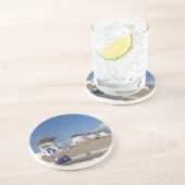 En Grès Dessous de verre de Mykonos Grèce (Côté)