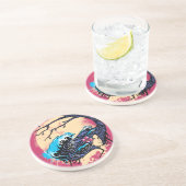 En Grès Dessous de verre de mystique de Wahine (Côté)