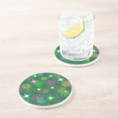 En Grès Dessous de verre de Noël (Côté)