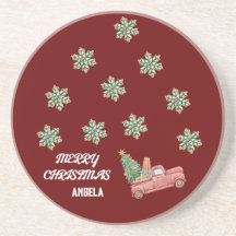 Dessous de verre de Noël de Snowflake