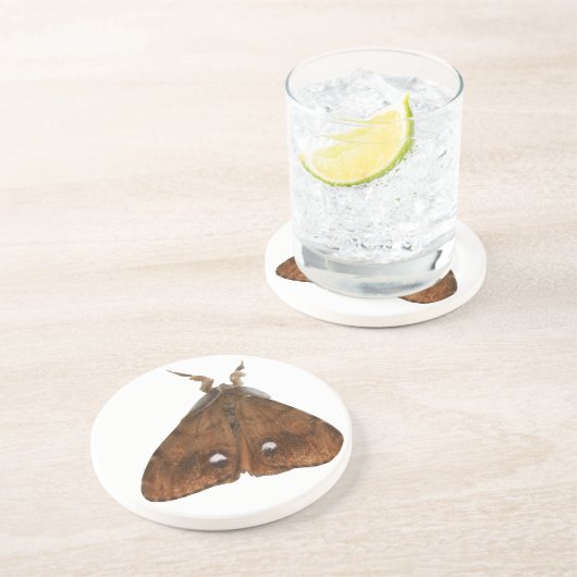 En Grès Dessous de verre de papillon (Côté)