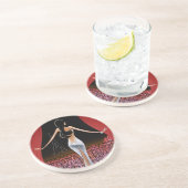 En Grès Dessous de verre de Paris (Côté)