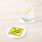 En Grès Dessous de verre de passage de Zombie (Côté)