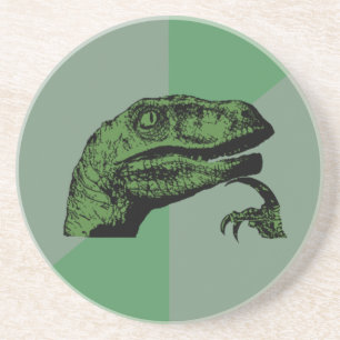 En Grès Dessous de verre de Philosoraptor