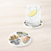 En Grès Dessous de verre de pierre Vos 4 Photos (Côté)