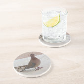 En Grès Dessous de verre de pigeon (Côté)
