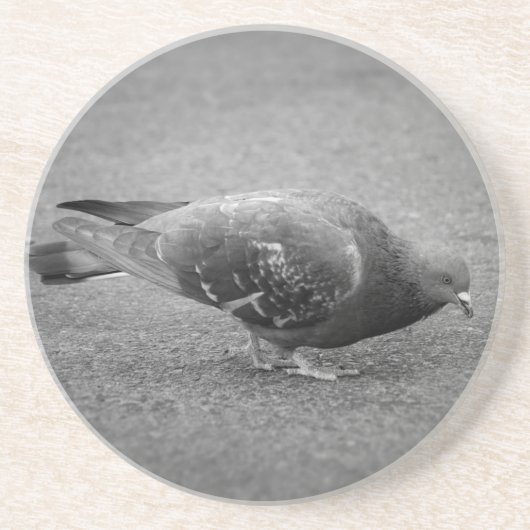 En Grès Dessous de verre de pigeon (Devant)
