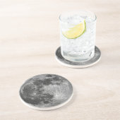 En Grès Dessous de verre de Pleine lune (Côté)