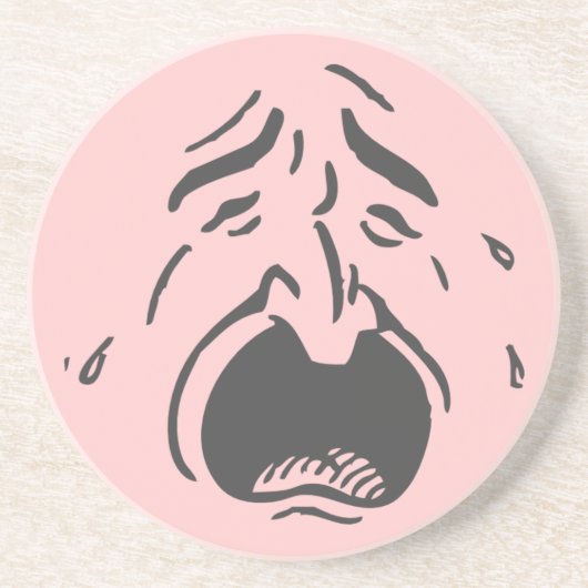 En Grès Dessous de verre de pleurs (Devant)