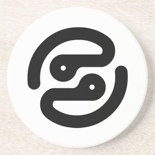 En Grès Dessous de verre de Polivoks (Devant)