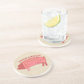 En Grès Dessous de verre de Porkaholic (Côté)