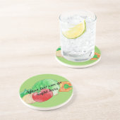 En Grès Dessous de verre de produits frais (Côté)