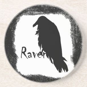 En Grès Dessous de verre de Raven