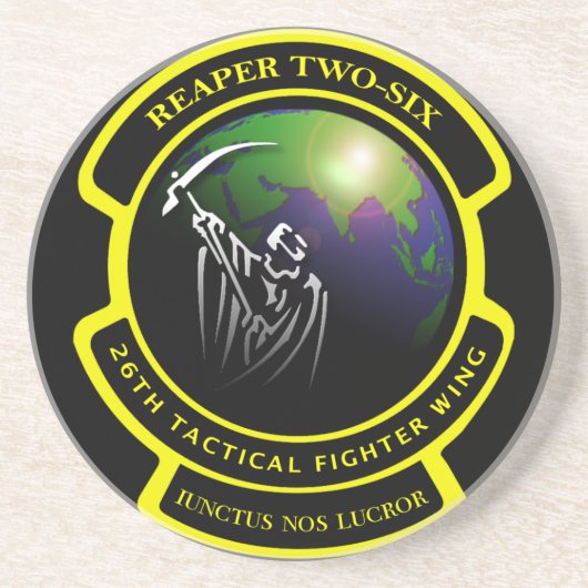 En Grès Dessous de verre de Reaper Two-Six (Devant)