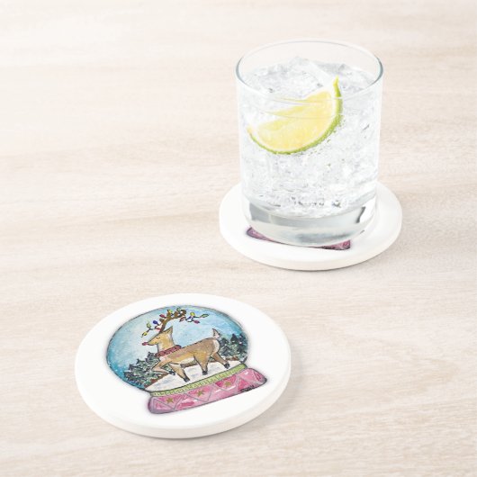 En Grès Dessous de verre de Rudolph (Côté)