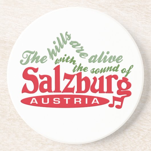 En Grès Dessous de verre de Salzbourg (Devant)