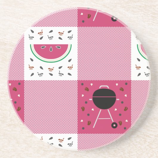 En Grès Dessous de verre de Sandstone (Devant)