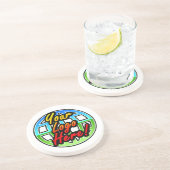 En Grès Dessous de verre de Sandstone Cadeau corporatif Lo (Côté)