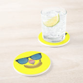 En Grès Dessous de verre de sourire (Côté)