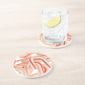 En Grès Dessous de verre de sucre de canne (Côté)