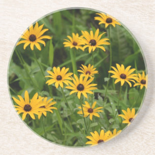 En Grès Dessous de verre de Susans à l'oeil noir