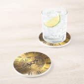 En Grès Dessous de verre de temps de partie (Côté)