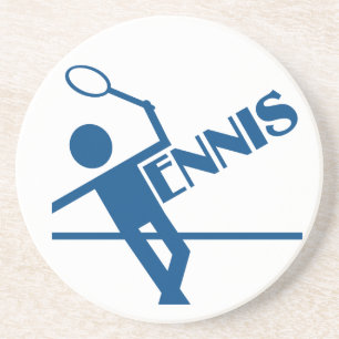 En Grès Dessous de verre de tennis, personnaliser